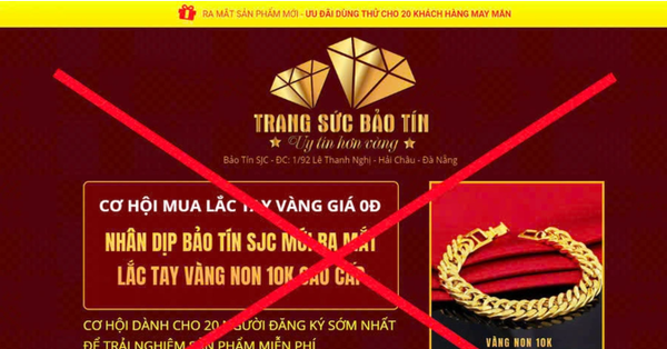 Công an cảnh báo thủ đoạn lừa bán vàng SJC giá rẻ