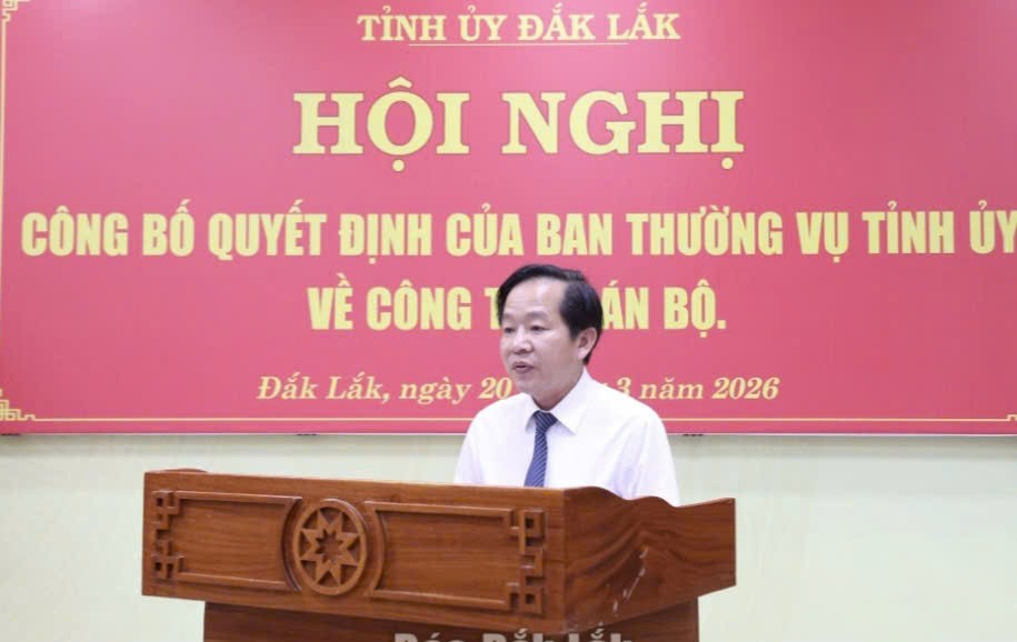 Đắk Lắk: Kiện toàn nhân sự chủ chốt, ông Đỗ Hữu Huy giữ chức Bí thư Đảng ủy UBND tỉnh Đắk Lắk: Kiện toàn nhân sự chủ chốt, ông Đỗ Hữu Huy giữ chức Bí thư Đảng ủy UBND tỉnh