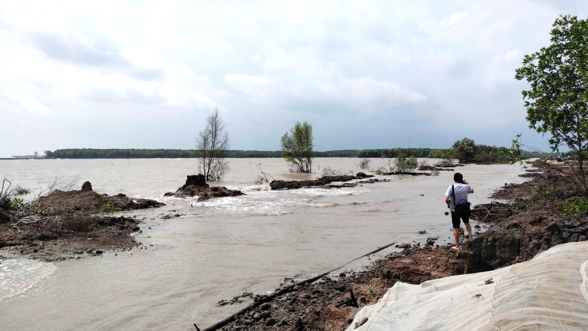 Cà Mau đầu tư hơn 26.800 tỷ đồng cho công tác phòng, chống sạt lở
