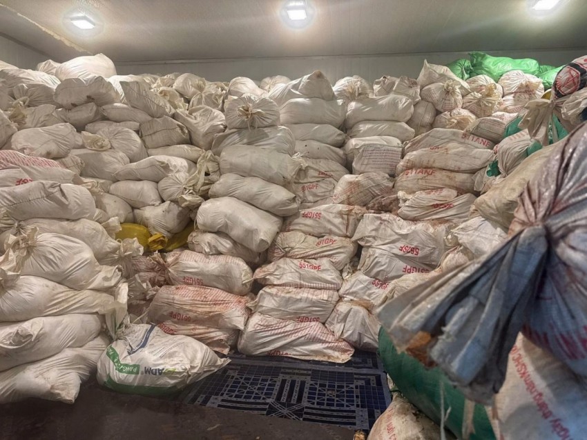 Phát hiện hơn 63 tấn lòng lợn bốc mùi, không rõ nguồn gốc giữa Thủ đô