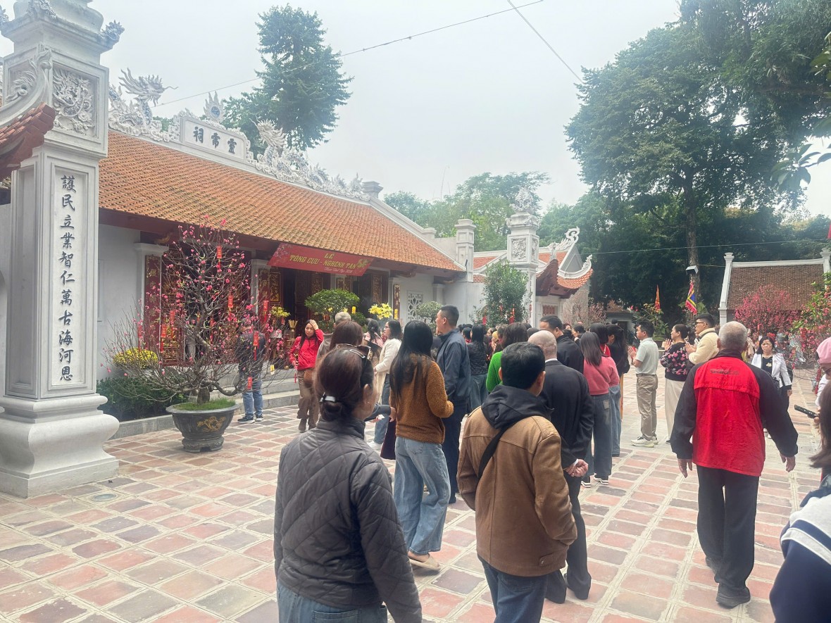 Xuân mới ở ngôi làng cổ nhỏ nhất kinh thành Thăng Long xưa