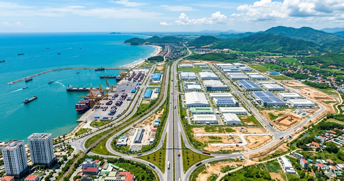 Phê duyệt mở rộng Khu kinh tế Đông Nam Nghệ An lên hơn 104.000 ha