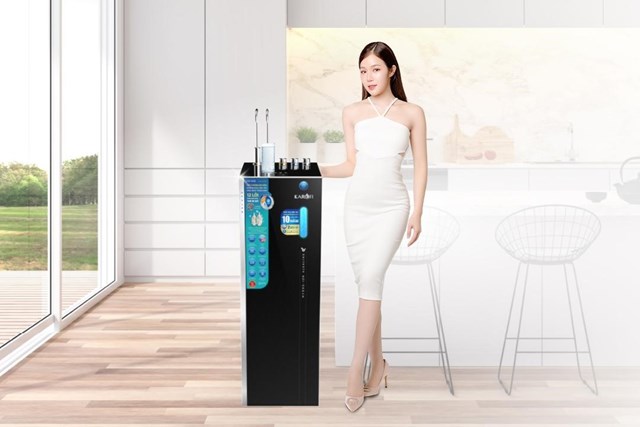 Karofi KAE-S688 c&oacute; 3 chế độ nước n&oacute;ng - Hydro-ion kiềm - Hydro-ion kiềm lạnh.