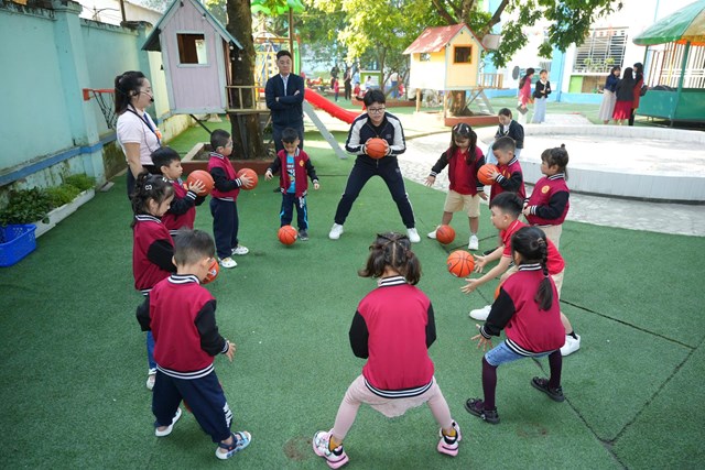 Trường Mầm non Minh Khai lan tỏa mô hình giáo dục toàn diện cho trẻ mầm non - Ảnh 1