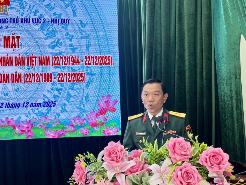 Ban Chỉ huy Phòng thủ khu vực 2 - Nhị Quý kỷ niệm 81 năm Ngày thành lập Quân đội Nhân dân Việt Nam Ban Chỉ huy Phòng thủ khu vực 2 - Nhị Quý kỷ niệm 81 năm Ngày thành lập Quân đội Nhân dân Việt Nam