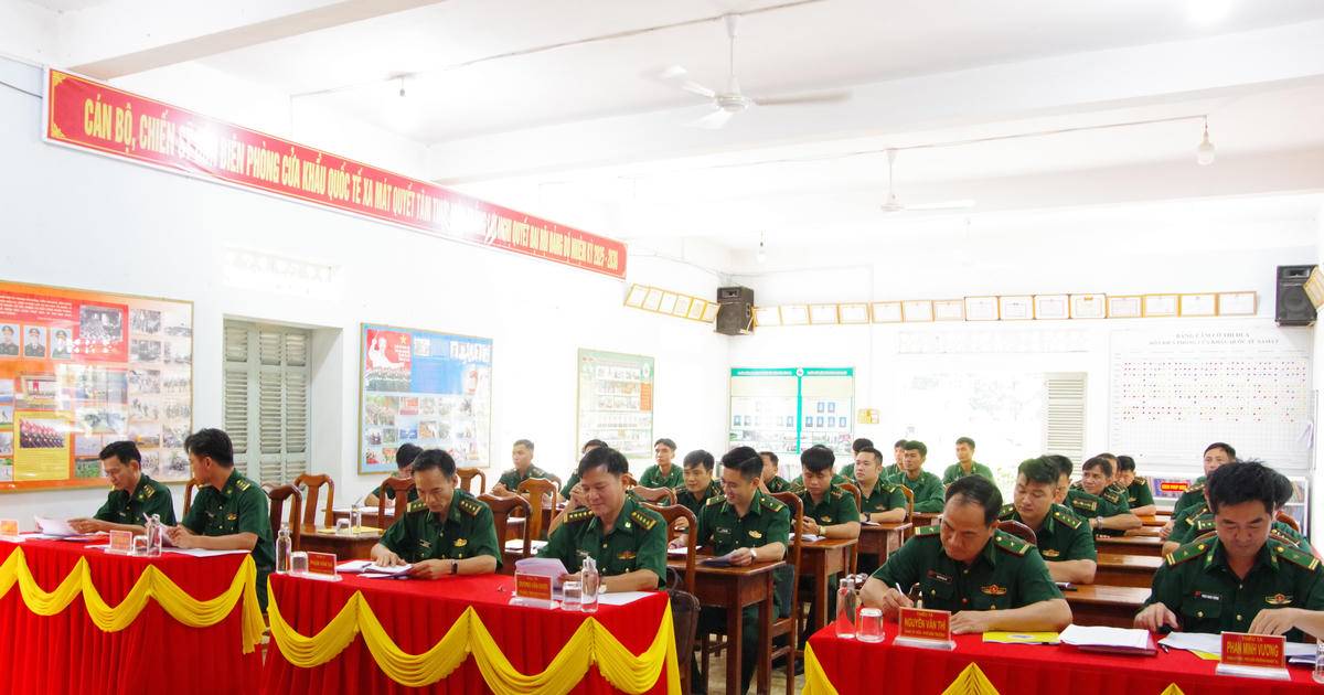 Đảng uỷ, Ban Chỉ huy Đồn Biên phòng Cửa khẩu Quốc tế Xa Mát quyết tâm khắc phục khuyết điểm, hoàn thành xuất sắc nhiệm vụ