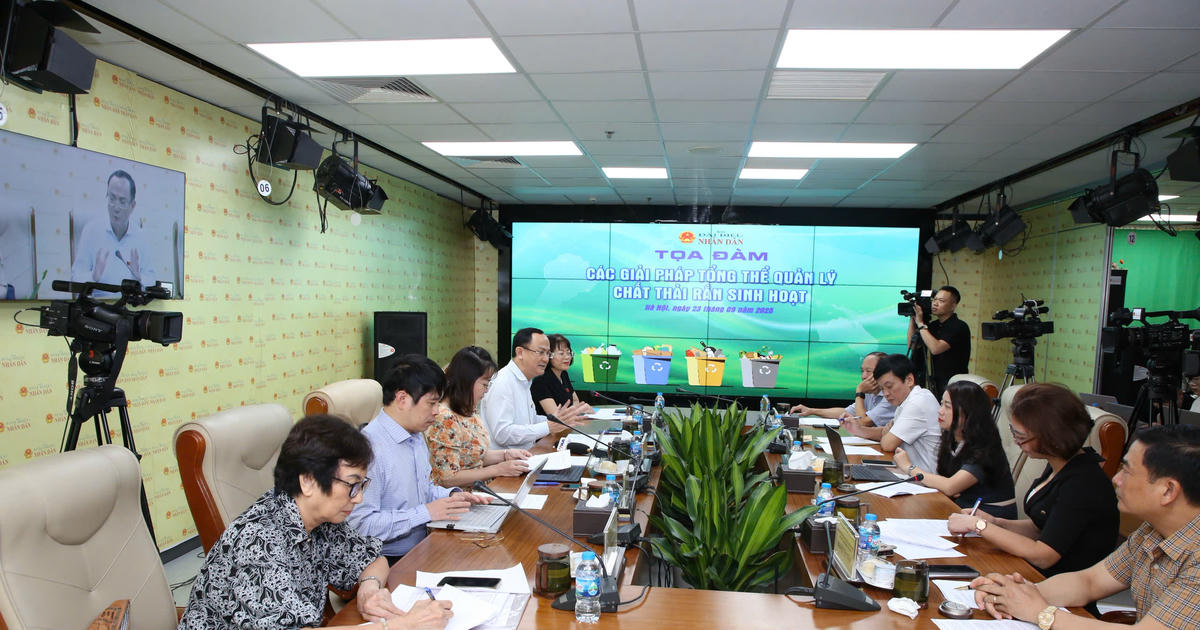 Cần giải pháp tổng thể quản lý chất thải rắn sinh hoạt