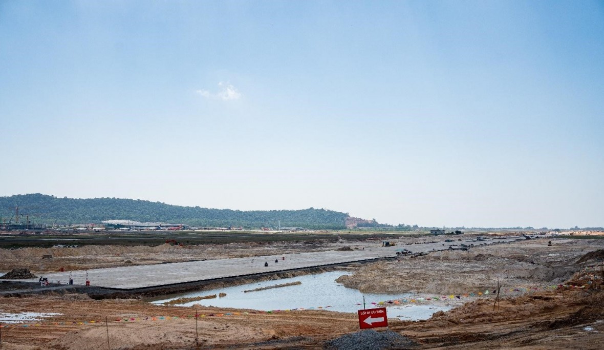 Trung tâm hội nghị và Cảng Hàng không Phú Quốc phục vụ APEC dần thành hình