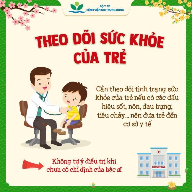Những lưu ý cần thiết về dinh dưỡng cho trẻ trong dịp Tết