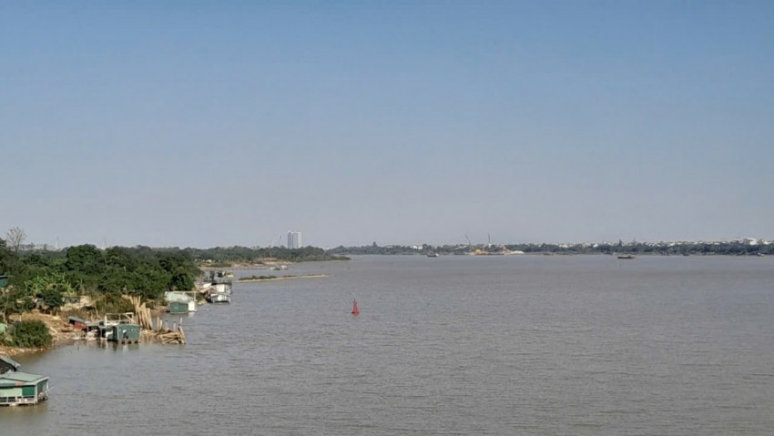 Dự án cầu Tứ Liên gần 20.000 tỷ sau 7 tháng triển khai bắt đầu lộ diện