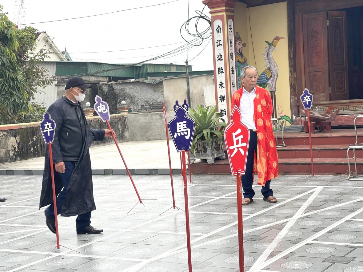 Nô nức hội cờ thẻ làng Vân Nam: Nét xuân đậm đà nghĩa tình xứ Nghệ