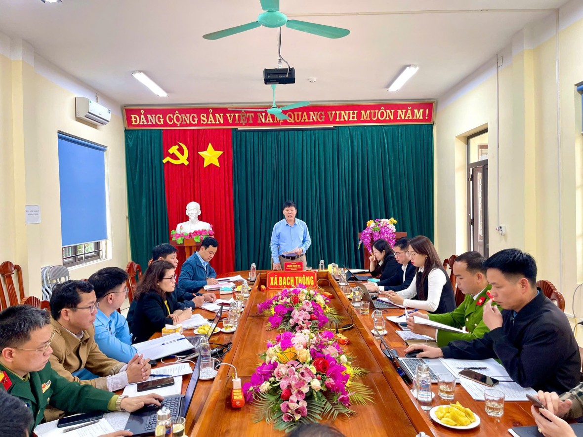 Thái Nguyên: Xã Bạch Thông sẵn sàng cho ngày hội non sông Thái Nguyên: Xã Bạch Thông sẵn sàng cho ngày hội non sông