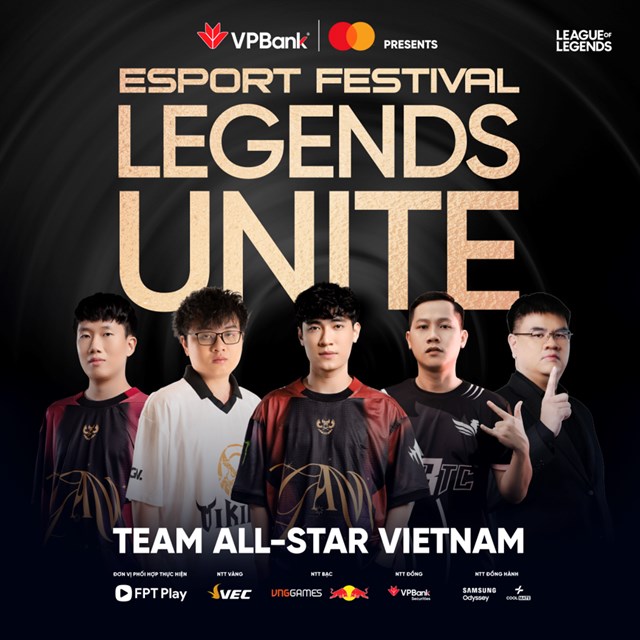 Đội h&igrave;nh trong mơ của All-Star Vietnam thi đấu với T1. &nbsp;