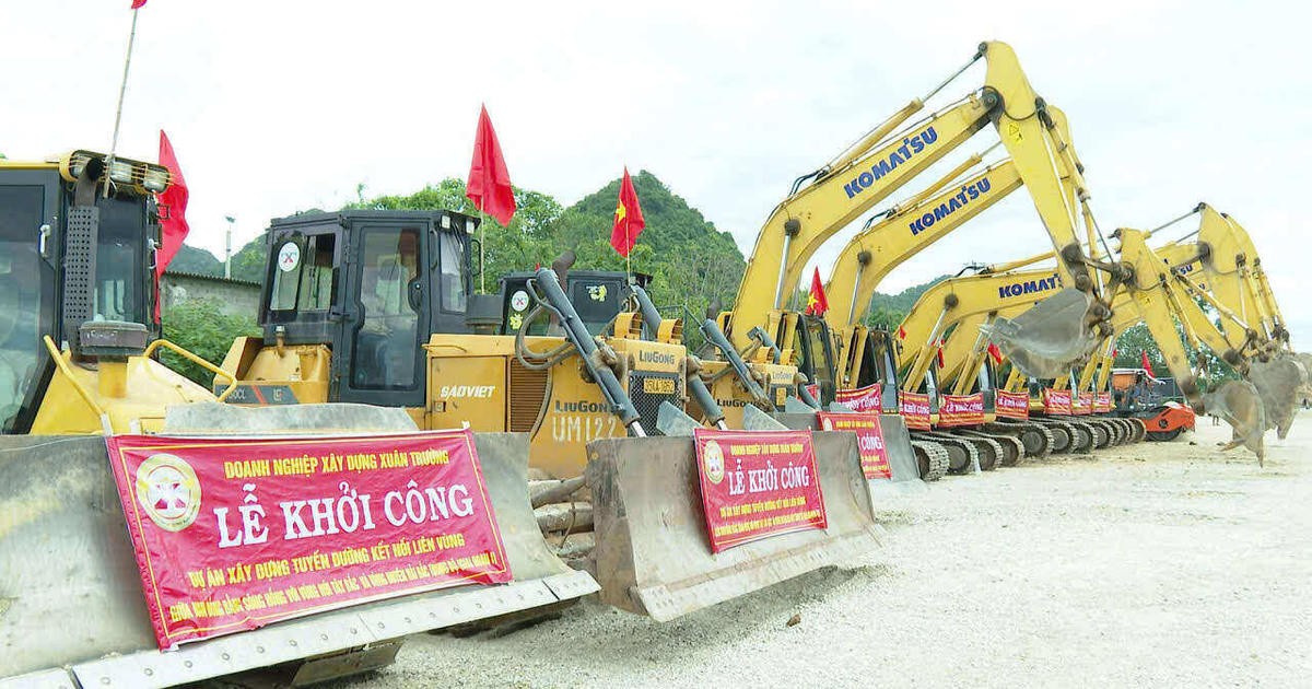 Ninh Bình khởi công tuyến đường liên vùng gần 7.000 tỷ đồng, mở rộng kết nối khu vực
