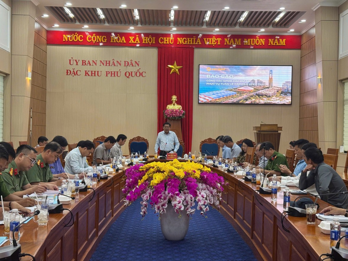 Đẩy nhanh tiến độ các công trình trọng điểm phục vụ APEC 2027 tại Phú Quốc