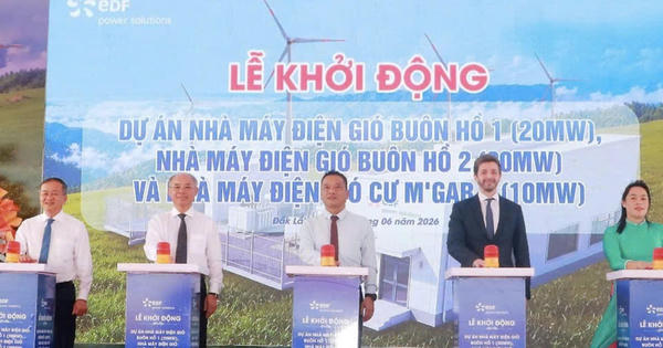Đắk Lắk khởi động cụm điện gió 50 MW, vốn đầu tư hơn 2.000 tỷ đồng