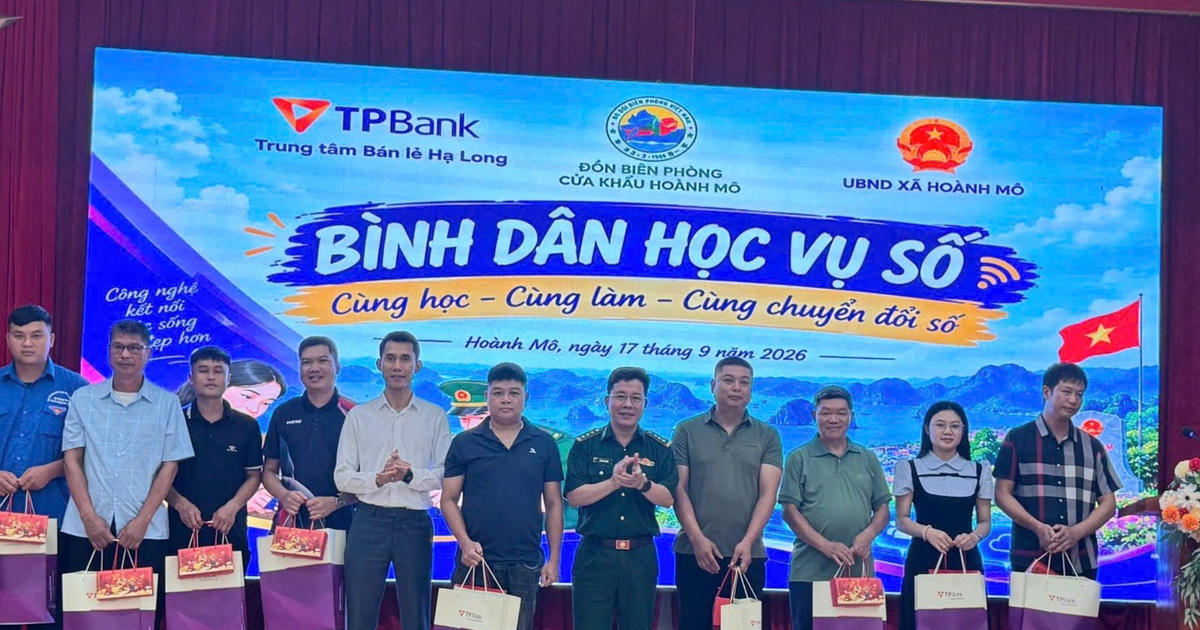 Đưa “Bình dân học vụ số” đến gần người dân vùng biên Hoành Mô