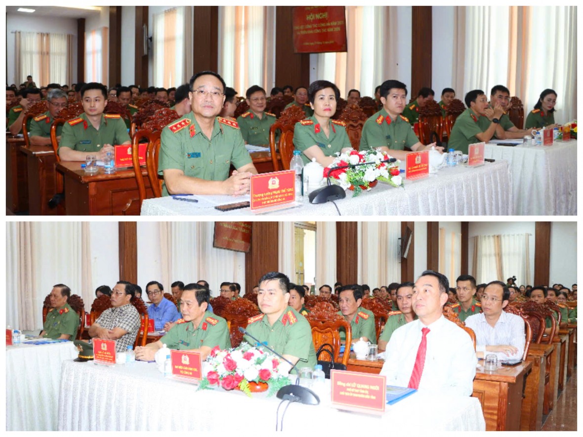 Công an Cà Mau tổng kết công tác năm 2025, triển khai nhiệm vụ năm 2026 Công an Cà Mau tổng kết công tác năm 2025, triển khai nhiệm vụ năm 2026