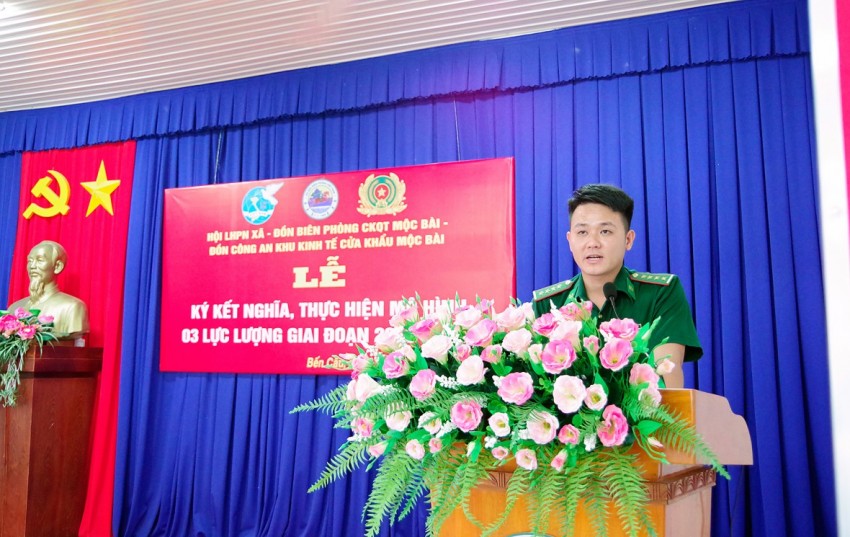 Tây Ninh: Ký kết nghĩa, thực hiện mô hình 03 lực lượng giai đoạn 2026 - 2030