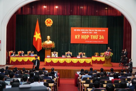 Kỳ họp thứ 34, HĐND tỉnh Hà Tĩnh khoá XVIII. Kỳ họp thứ 34, HĐND tỉnh Hà Tĩnh khoá XVIII.