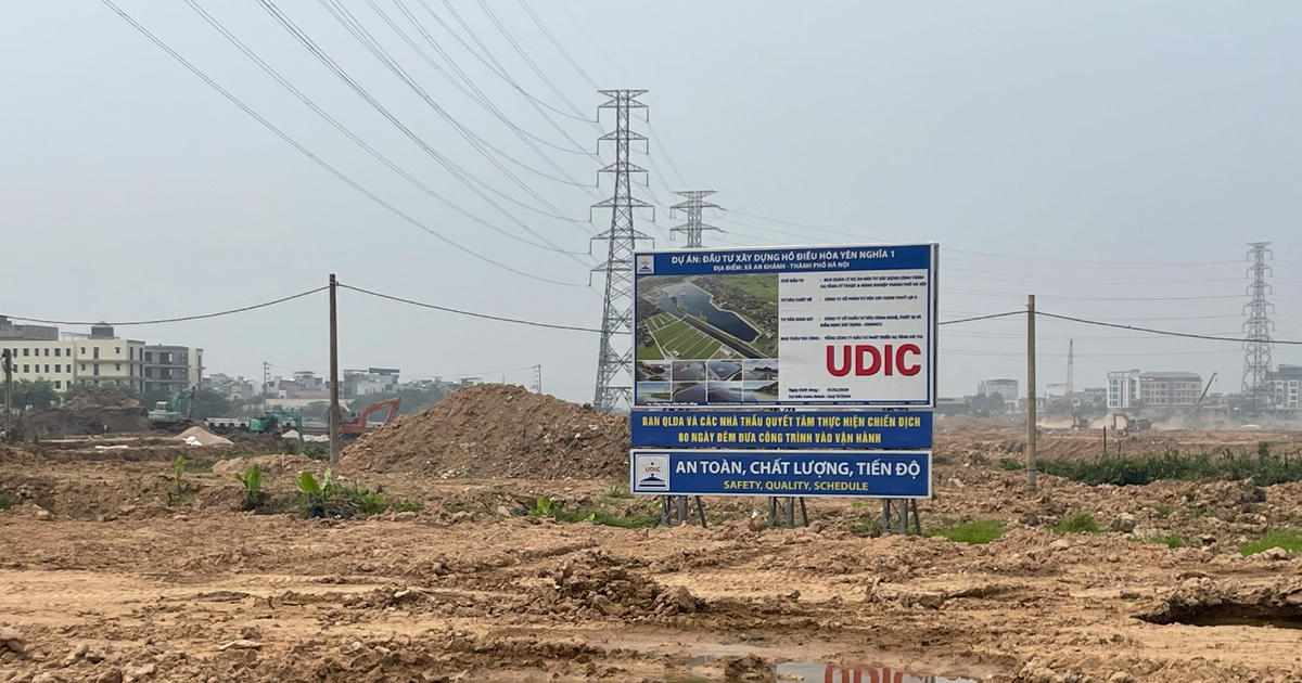 Yêu cầu đảm bảo an toàn, tiến độ tại dự án hồ điều hòa Yên Nghĩa