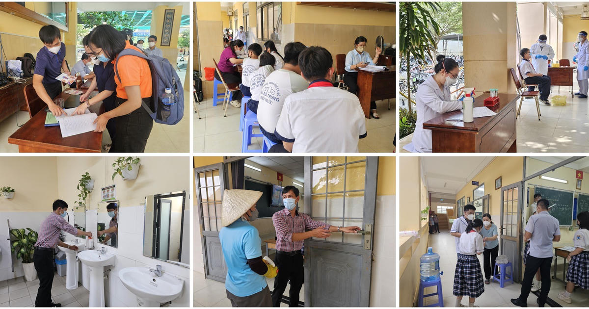 Chùm ca bệnh não mô cầu tại Trường THCS Hai Bà Trưng, xã Hiệp Phước đã được kiểm soát tốt