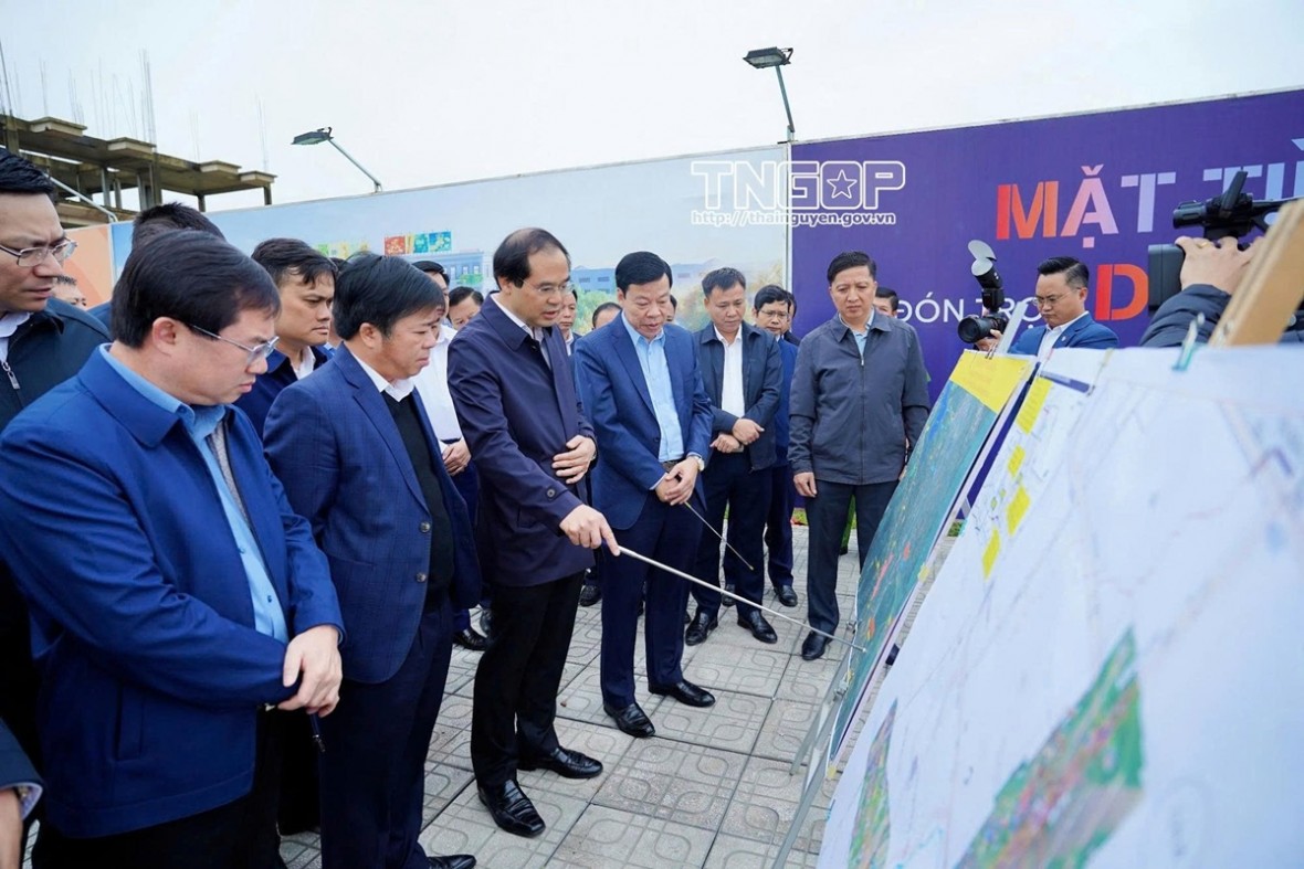 Thái Nguyên: Phát triển khu vực phía Nam trở thành vùng công nghiệp, dịch vụ, đô thị trọng điểm Thái Nguyên: Phát triển khu vực phía Nam trở thành vùng công nghiệp, dịch vụ, đô thị trọng điểm