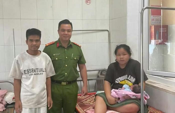 Sản phụ H.T.L. sinh con an toàn.