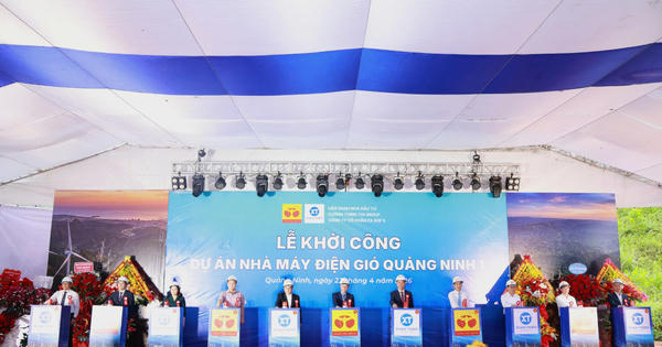 Khởi công Dự án Điện gió Quảng Ninh 1: Dấu mốc chuyển dịch năng lượng xanh