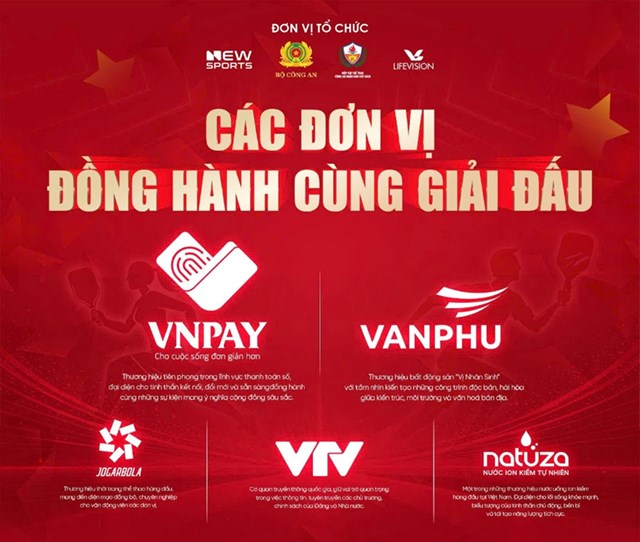 Văn Ph&uacute; đồng h&agrave;nh với vai tr&ograve; Nh&agrave; t&agrave;i trợ V&agrave;ng Giải Pickleball CAND mở rộng &nbsp;