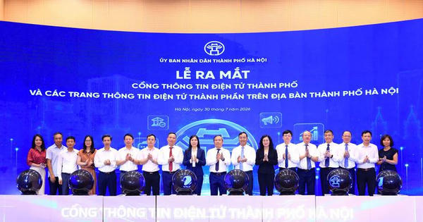 Hà Nội ra mắt nền tảng Cổng Thông tin điện tử Thành phố và các trang thông tin thành phần