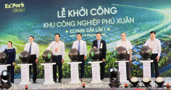 Khởi công KCN Phú Xuân – Ez.Park Đắk Lắk I: Kỳ vọng tạo “cú hích” công nghiệp cho Tây Nguyên
