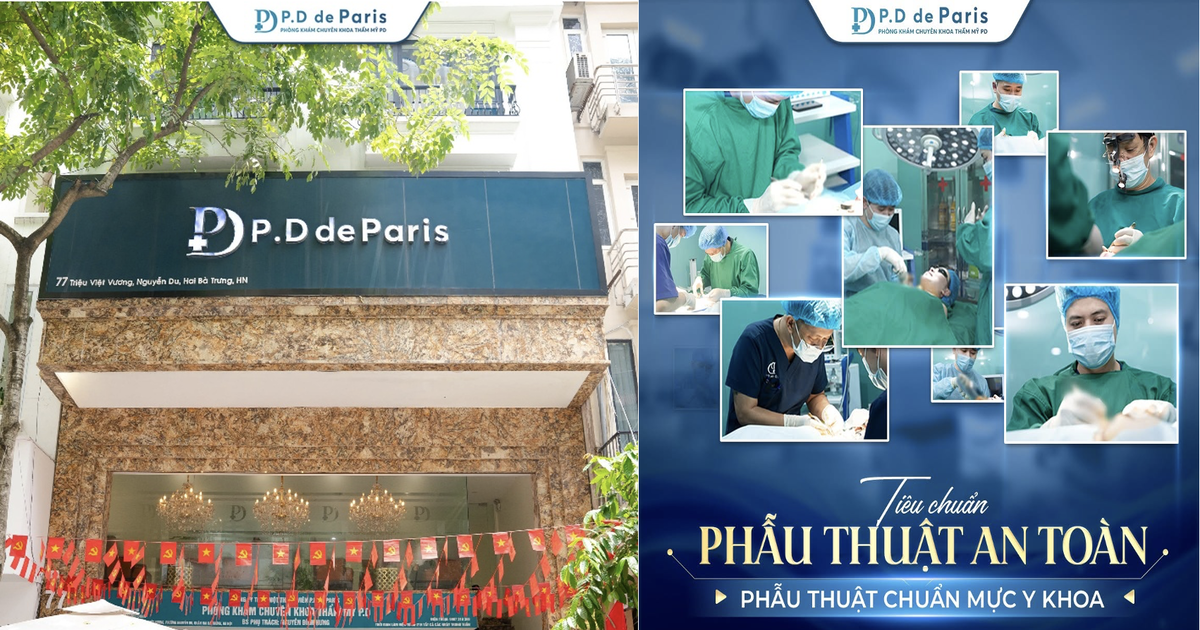 P.D De Paris theo đuổi chuẩn mực thẩm mỹ an toàn từ nền tảng y khoa