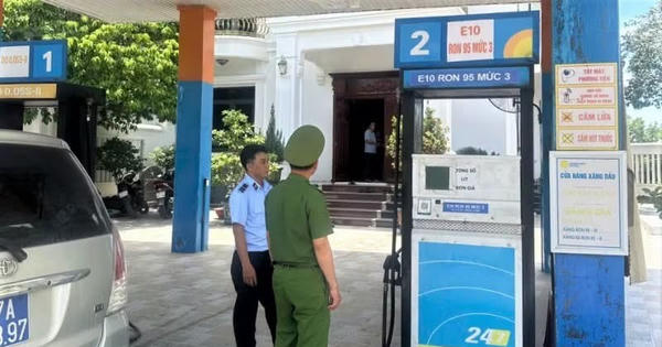 Tự ý điều chỉnh giá xăng dầu, một doanh nghiệp tại Nghệ An bị xử phạt