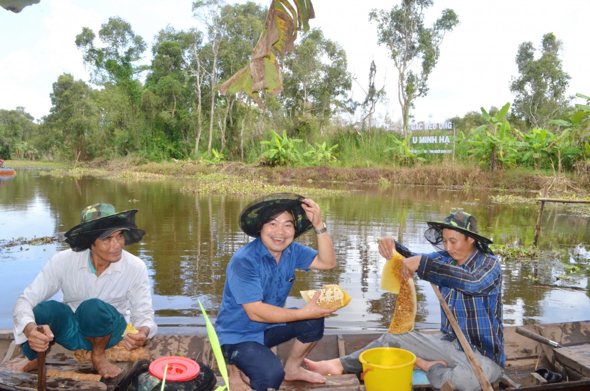 Rừng U Minh Hạ - hương mật, vị đất địa đầu cực Nam Tổ quốc