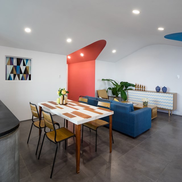 Căn hộ đa sắc màu tại TP HCM - Ảnh 1 Căn hộ đa sắc màu tại TP HCM - Ảnh 1