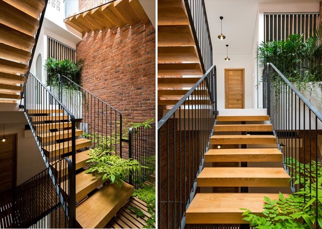 Nhà nhỏ trong hẻm nhỏ, cách thiết kế hợp lý là bớt diện tích xây dựng - Ảnh 1