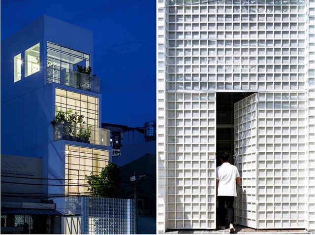 Nhà một mặt tiền 3,5 m nhưng ánh sáng chan hòa khắp nơi - Ảnh 1 Nhà một mặt tiền 3,5 m nhưng ánh sáng chan hòa khắp nơi - Ảnh 1