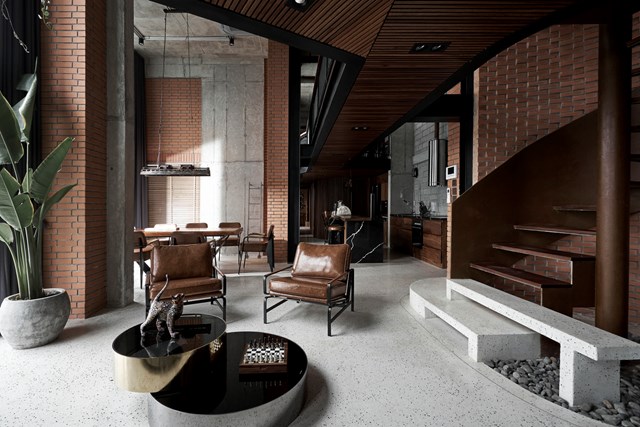 Căn penthouse đậm chất 'ngông' của một người chủ có trái tim nghệ sĩ - Ảnh 1