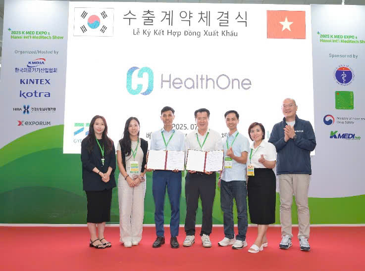 Hơn 150 doanh nghiệp y tế Hàn Quốc hội tụ tại Triển Lãm K-MED & Triển Lãm Quốc Tế Thiết Bị Y Tế Hà Nội 2025