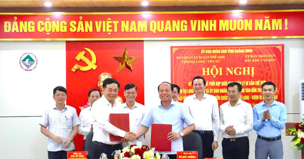 Ký kết quy chế phối hợp bảo tồn và phát huy giá trị Vườn quốc gia Bái Tử Long