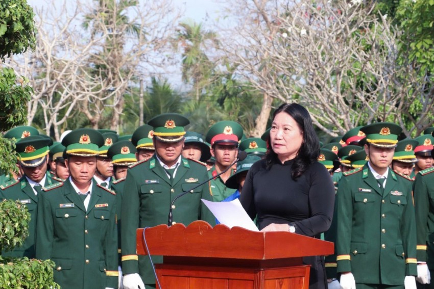 Vĩnh Long tổ chức Lễ truy điệu, an táng 36 hài cốt liệt sĩ