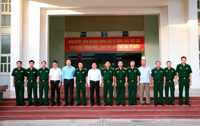 Tây Ninh: Bí thư Tỉnh ủy Nguyễn Văn Quyết làm việc với Đảng ủy, Ban Chỉ huy BĐBP tỉnh Tây Ninh: Bí thư Tỉnh ủy Nguyễn Văn Quyết làm việc với Đảng ủy, Ban Chỉ huy BĐBP tỉnh