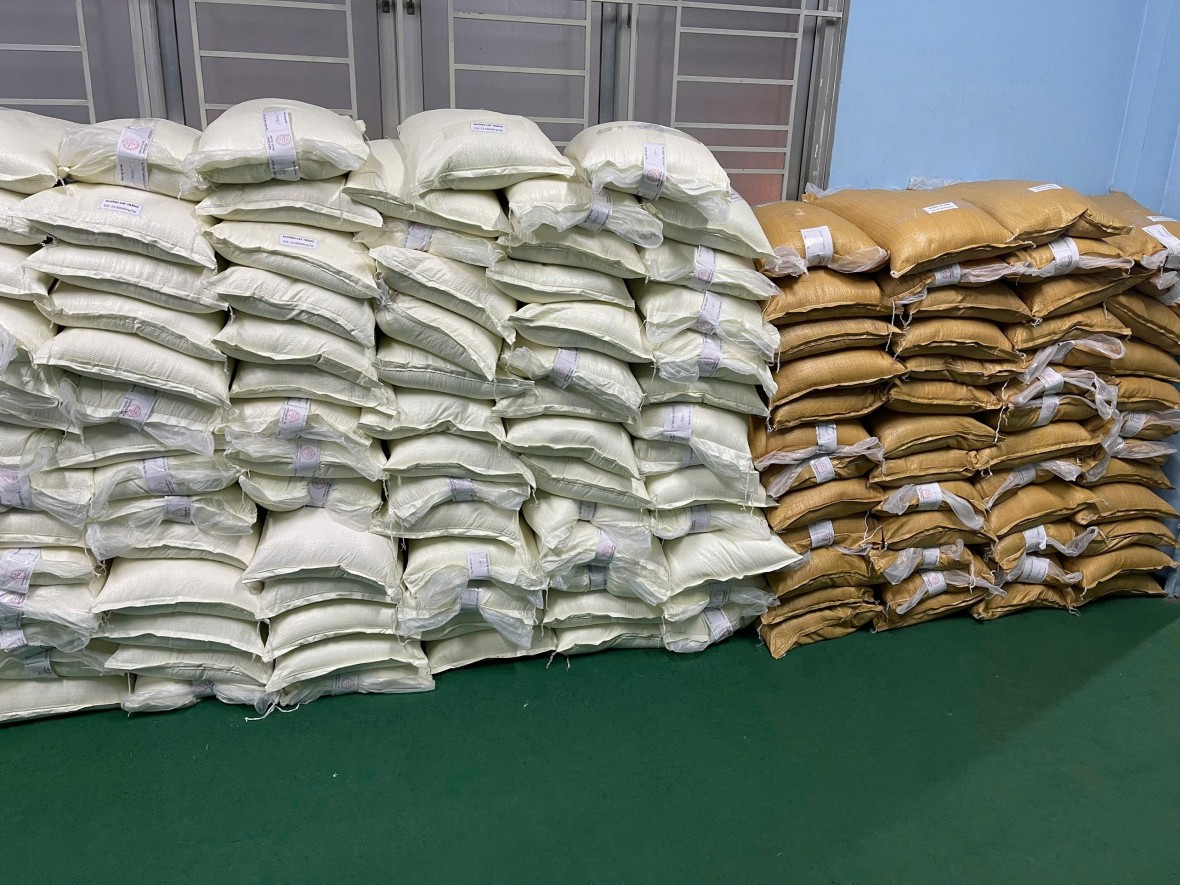 Tổng giá trị số đường không rõ nguồn gốc bị phát hiện có giá trị khoảng 50 triệu đồng. (Ảnh: Chi cục QLTT TP HCM) Tổng giá trị số đường không rõ nguồn gốc bị phát hiện có giá trị khoảng 50 triệu đồng. (Ảnh: Chi cục QLTT TP HCM)