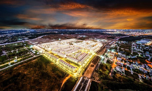 Vẻ đẹp lung linh của Th&agrave;nh phố Thi&ecirc;n ni&ecirc;n kỷ T&T City Millennia nh&igrave;n từ tr&ecirc;n cao &nbsp;