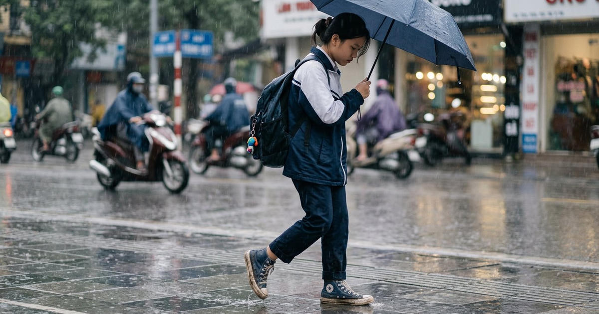 Giữa những ngày mưa ngập, có một lá thư làm ấm lòng học trò