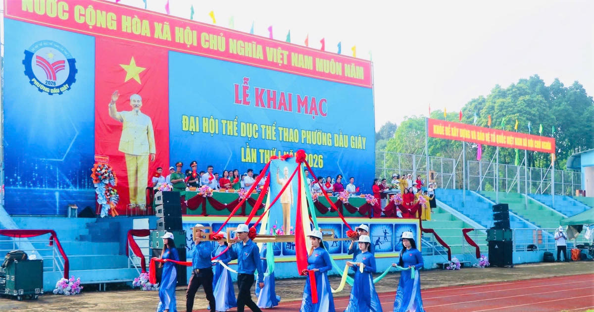 Khai mạc Đại hội Thể dục - Thể thao phường Dầu Giây lần thứ I, năm 2026