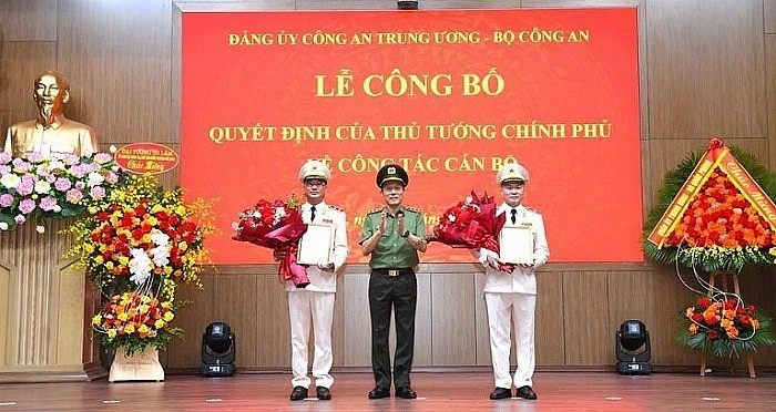 Bộ Công an có thêm 2 tân Thứ trưởng Bộ Công an có thêm 2 tân Thứ trưởng