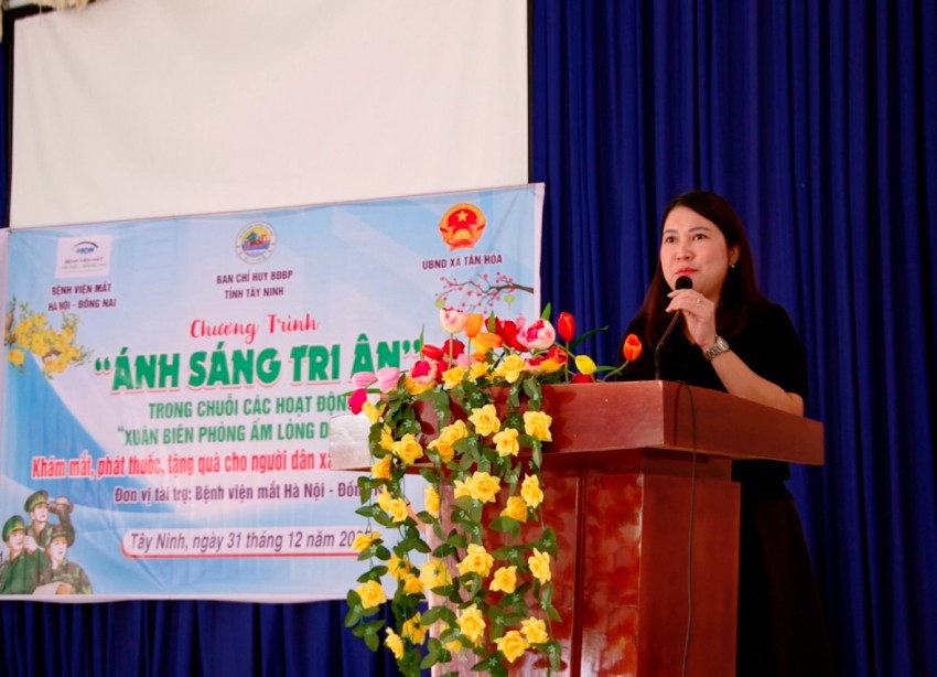 Lan tỏa “Ánh sáng tri ân” đến Nhân dân biên giới Tây Ninh