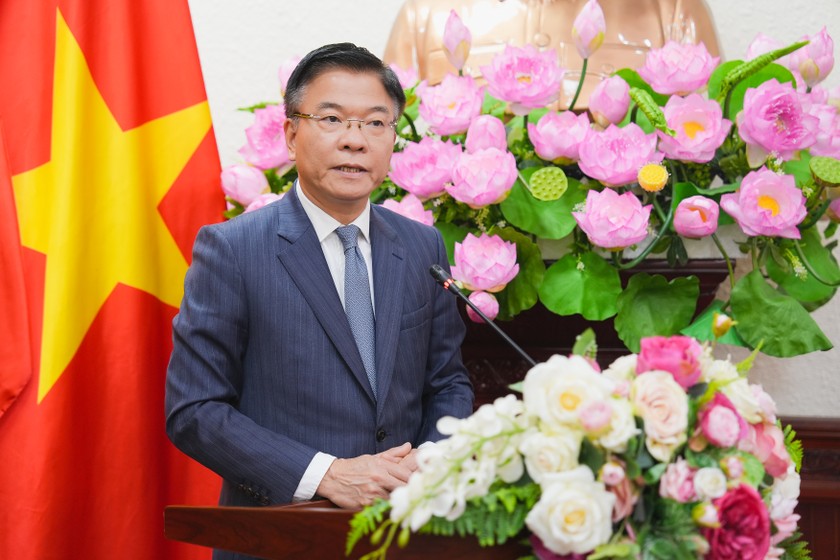 Phó Thủ tướng Chính phủ Lê Thành Long phát biểu giao nhiệm vụ tại Hội nghị. Phó Thủ tướng Chính phủ Lê Thành Long phát biểu giao nhiệm vụ tại Hội nghị.